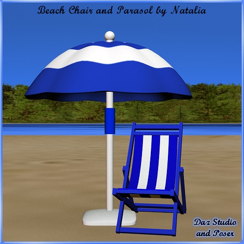 Beach Chair & Parasol