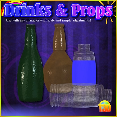 Drink Props for any figure