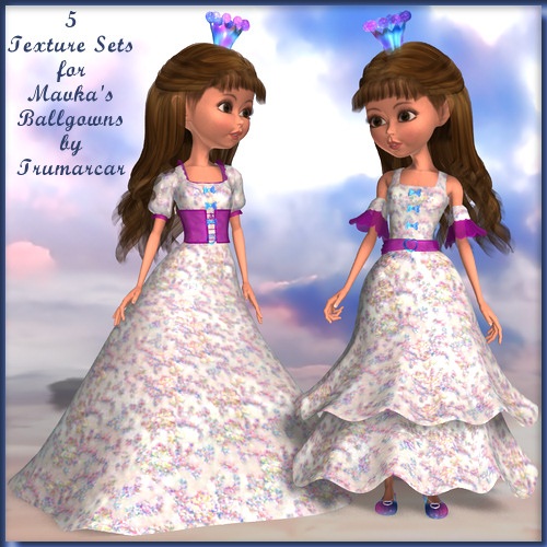 Mavka Ballgown textures